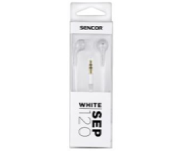 Sencor SEP 120 fülhallgató, fehér