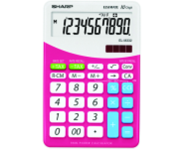 Sharp ELM322BPK számológép rózsaszín