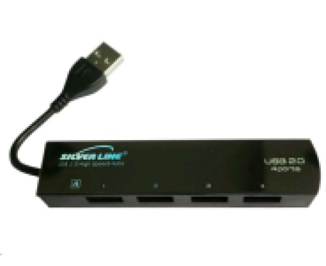 Silverline SL-004H 4 portos USB HUB