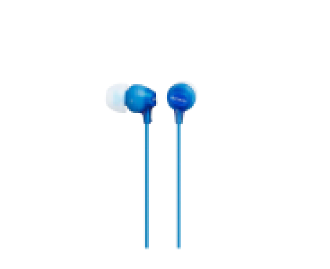 Sony MDR-EX15 fülhallgató szilikon gumi fülpárnás, kék
