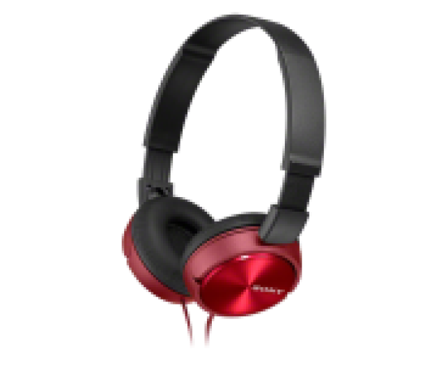 Sony MDR-ZX310 összecsukható fejhallgató, piros