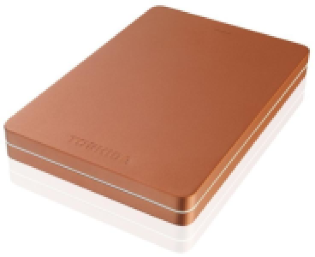 Toshiba 2,5'' HDD 2TB piros USB3.0, ALU