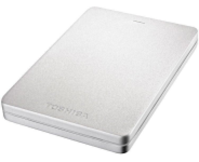 Toshiba 2,5'' HDD 500GB ezüst USB3.0, ALU