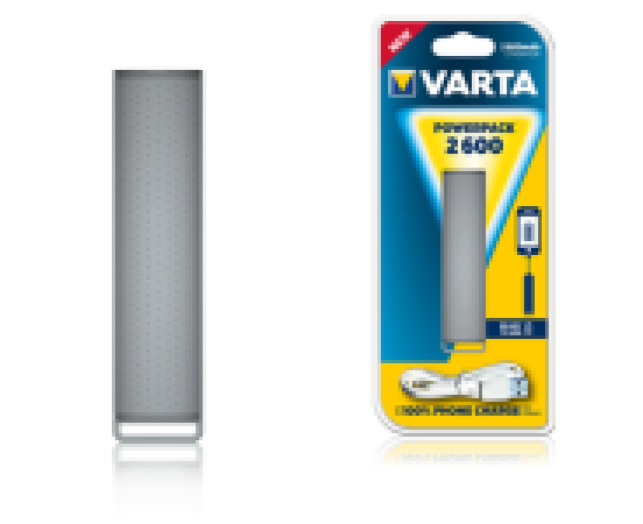 VARTA Powerpack 2600mAh szürke akkubank