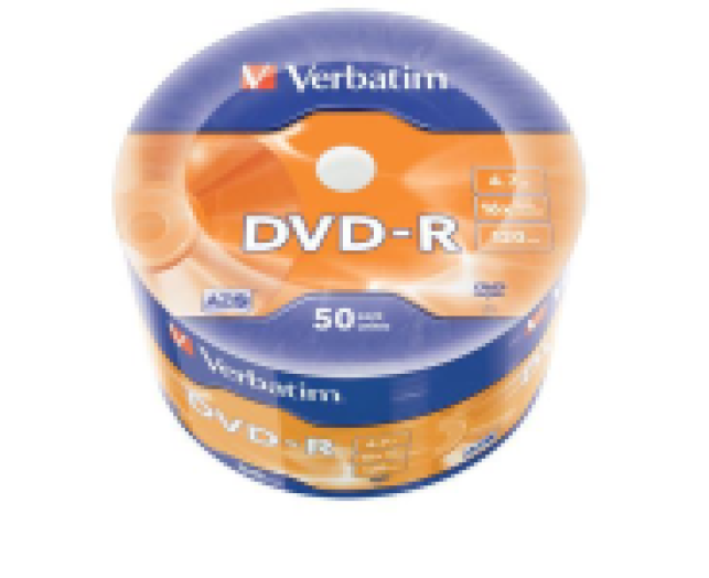 Verbatim DVD-R lemez matt 4,7GB 16x zsugor 50db