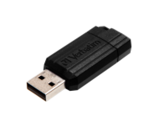 Verbatim Pinstripe 8GB USB memória, USB 2.0, fekete