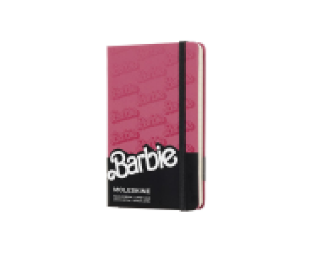 Moleskine notesz Pocket kemény fekete vonalas Barbie Logo