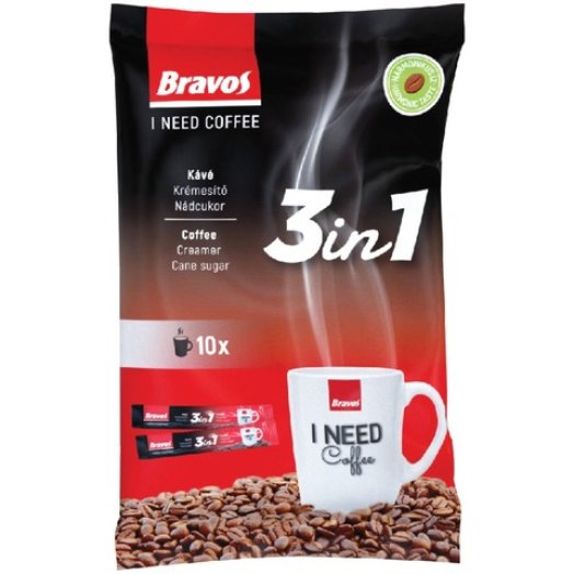 Bravos 3in1 instant kávéspecialitás