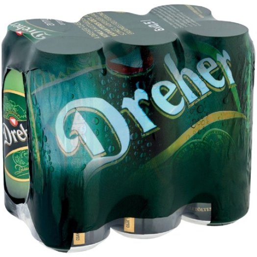 Dreher Classic dobozos világos sör multipack