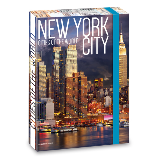 Cities-New York füzetbox A/4