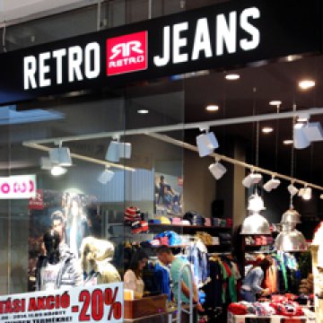 Új Retro Jeans Brand Shop a Balaton Plázában