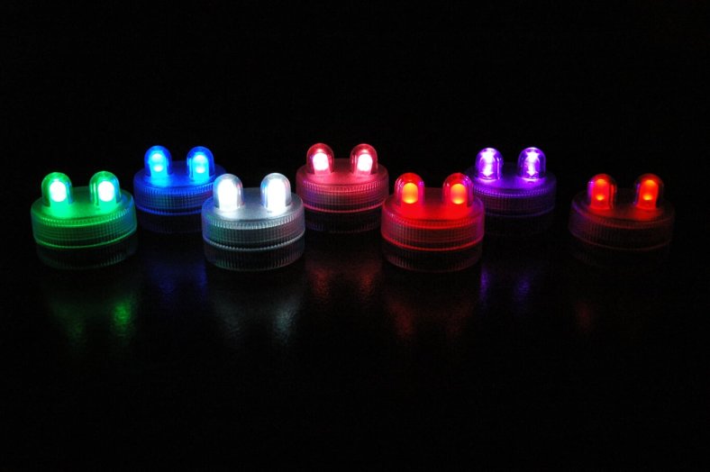 LED dekorfény – (1 db/csomag) többféle színben