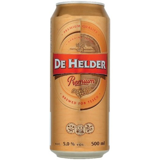 De Helder premium dobozos világos sör