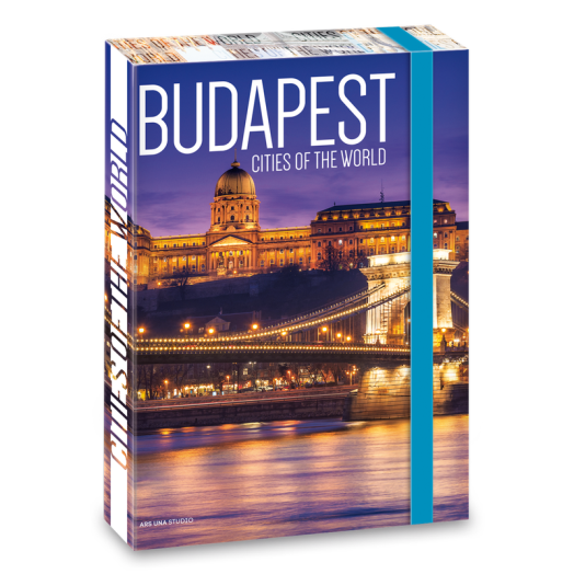 Cities-Budapest füzetbox A/4
