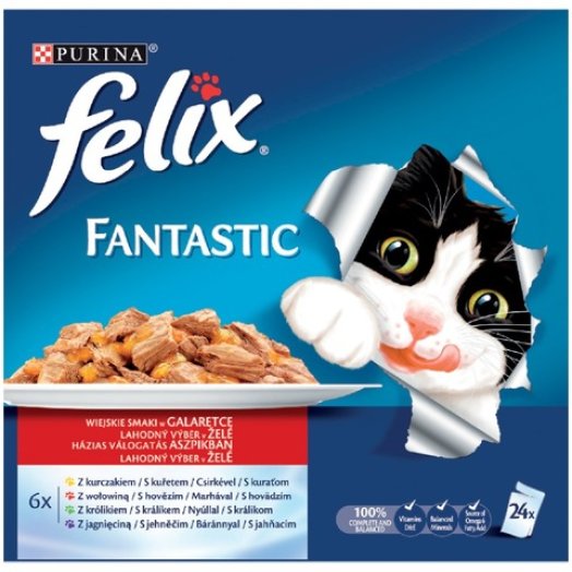 Felix alutasakos macskaeledel multipack
