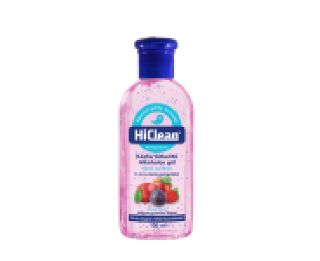 HiClean kézfertőtlenítő gél Vegyes gyümölcs 100 ml