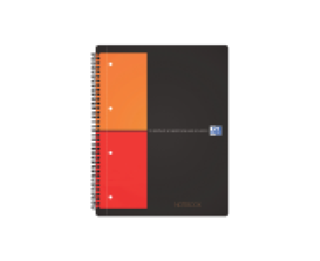 Oxford International notebook spirálfüzet A5+