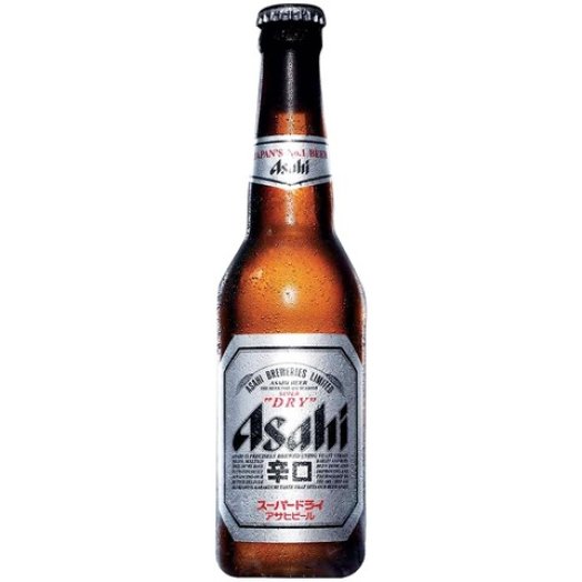 Asahi Super Dry üveges sör