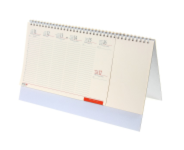 Álló asztali naptár 320x155mm