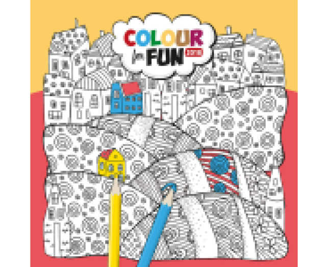 Falinaptár Colour for fun 6097