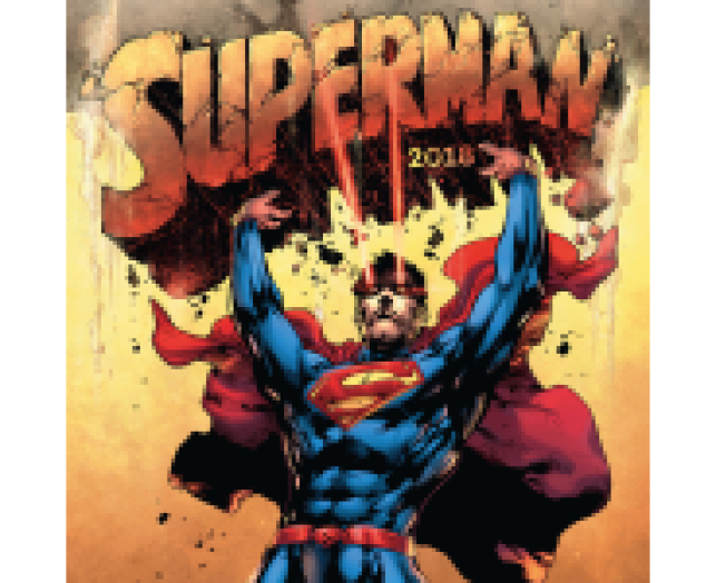 Falinaptár Superman 6096