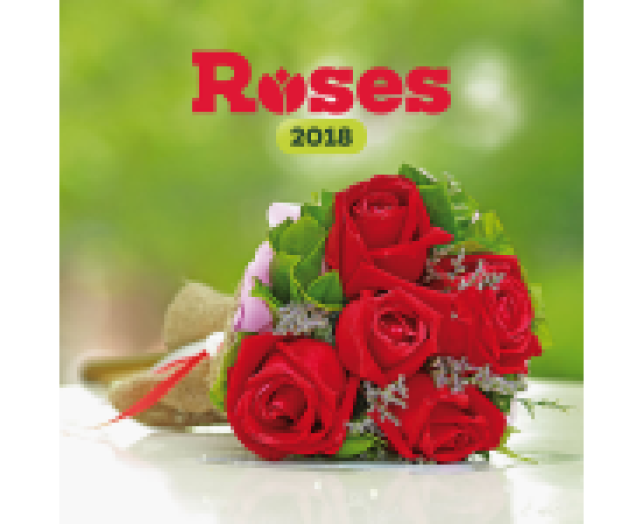 Illatosított lemeznaptár Roses 6096