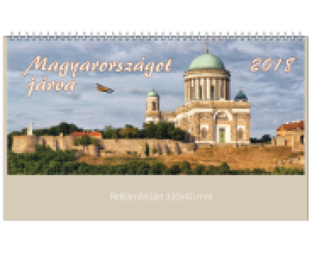 TopTimer Magyarországot járva képes asztali naptár T056 álló