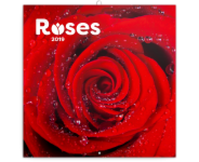 Illatosított lemeznaptár Roses 6096