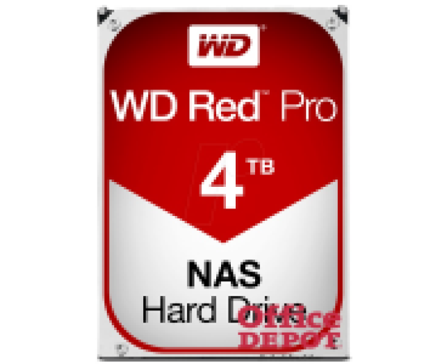 Western Digital 3,5" 4000GB belső SATAIII 7200RPM 256MB RED PRO WD4003FFBX winchester 5 év