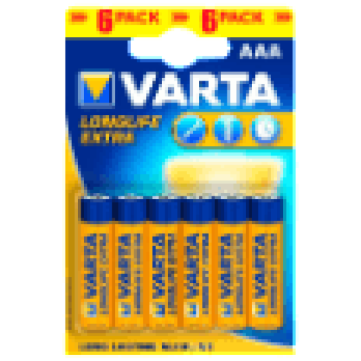LONGLIFE EXTRA 4+2 AAA MIKRO M.PACK
