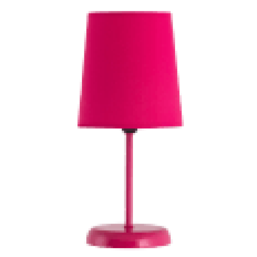 4508 GLENDA Textil Asztali lámpa E14, 40W, rózsaszín