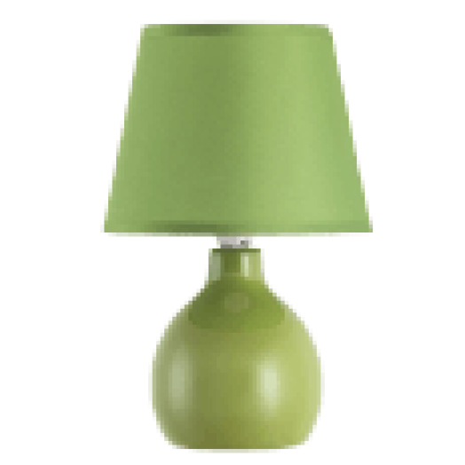 4477 INGRID Kerek Asztali lámpa E14, 40W, zöld