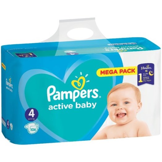 Pampers Active Baby Box pelenka