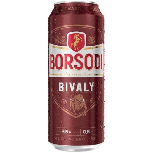 Borsodi Bivaly dobozos sör