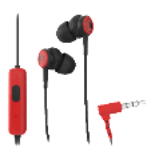 IN-TIPS EP vezetékes fülhallgató - piros (304012.00.CN)