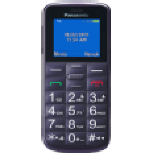 KX-TU110EXV SingleSIM lila kártyafüggetlen mobiltelefon