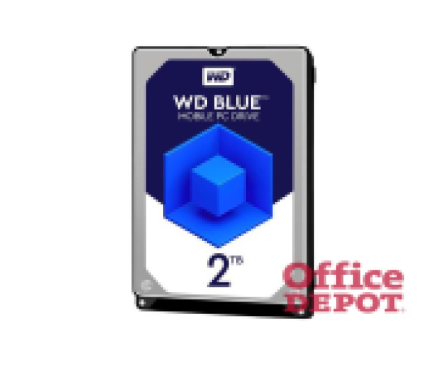 Western Digital 2,5" 2000GB belső SATAIII 5400RPM 128MB Blue WD20SPZX notebook winchester