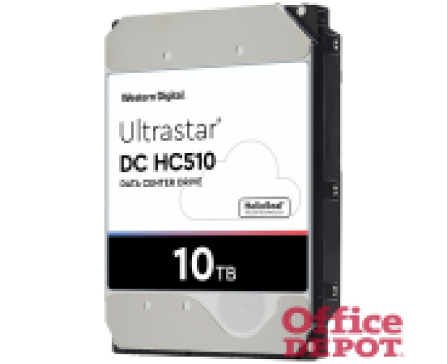 Western Digital 3,5" 10000GB belső SATAIII 7200RPM 256MB Ultrastar DC HC510 HUH721010ALE600  winchester