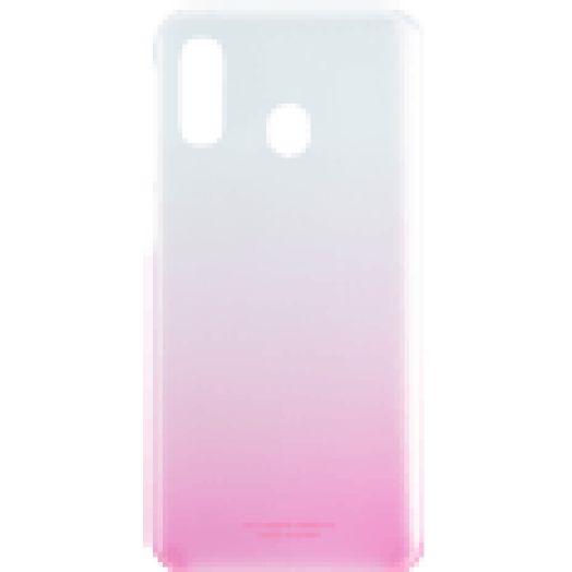 Galaxy A40 gradation cover hátlap, Pink (OSAM-EF-AA405CPEG)