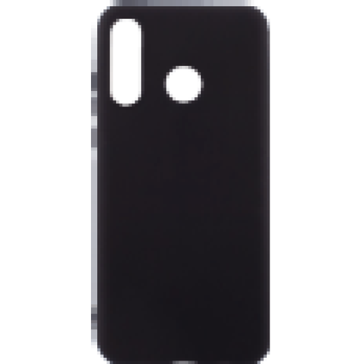 Huawei P30 Lite vékony szilikon hátlap, Fekete (TPU-HUA-P30-LITE-BK)