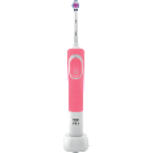 D100 Vitality elektromos fogkefe, 3DW fejjel, pink