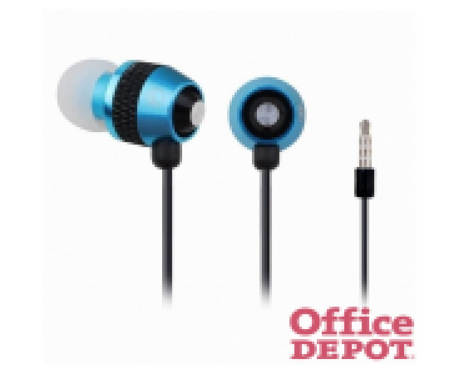 Gembird MHS-EP-002 jack fekete-kék mikrofonos fülhallgató