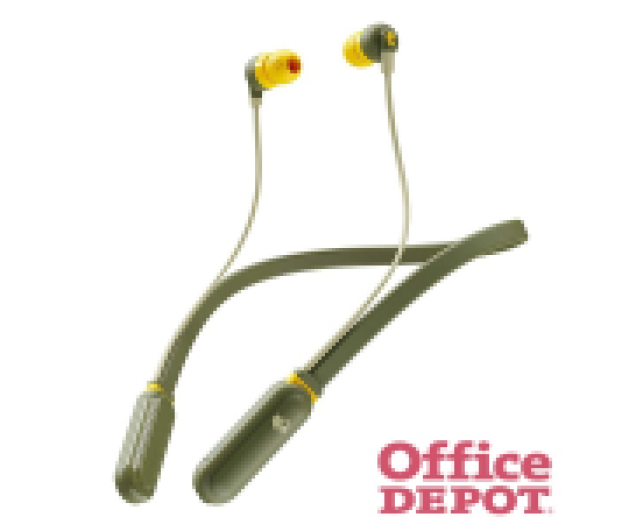 Skullcandy S2IQW-M687 Inkd+ sárga Bluetooth nyakpántos fülhallgató headset