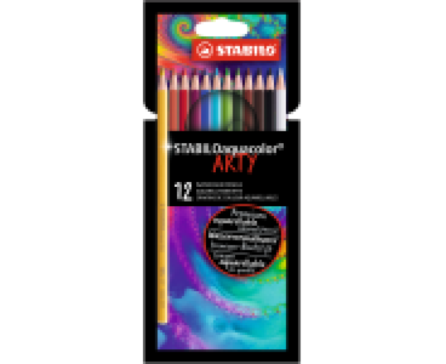 Stabilo Aquacolor színesceruza készlet 12 db-os ARTY