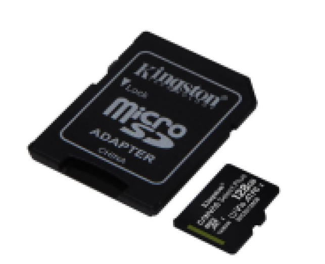 Kingston Canvas SDCS2/128GB micro sd kártya + adapter