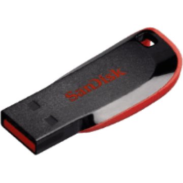 Cruzer Blade fekete/vörös 32GB pendrive SDCZ50-032G-B35 (114712)