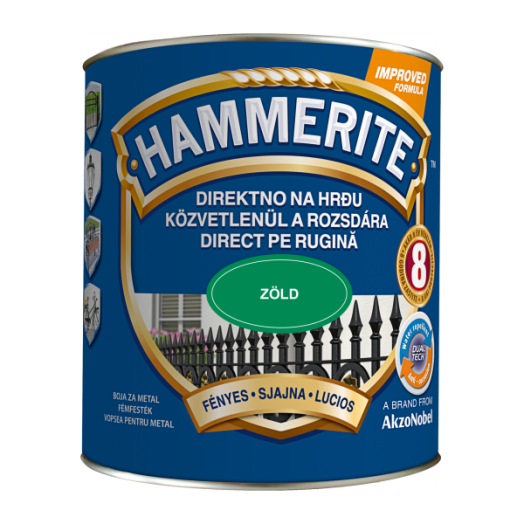 HAMMERITE MAX ZÖLD 2,5L FÉNYES