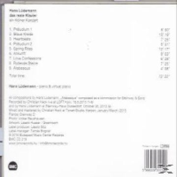Das reale Klavier - Ein Kölner Konzert CD