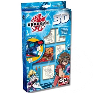 Bakugan 3D nyomdaszett