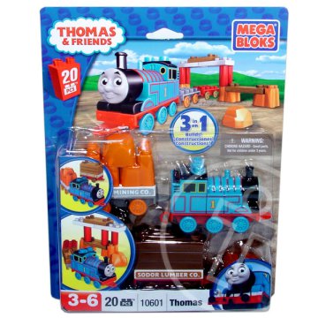 Thomas: Mega Bloks mozdonyok - Thomas vonatkocsikkal